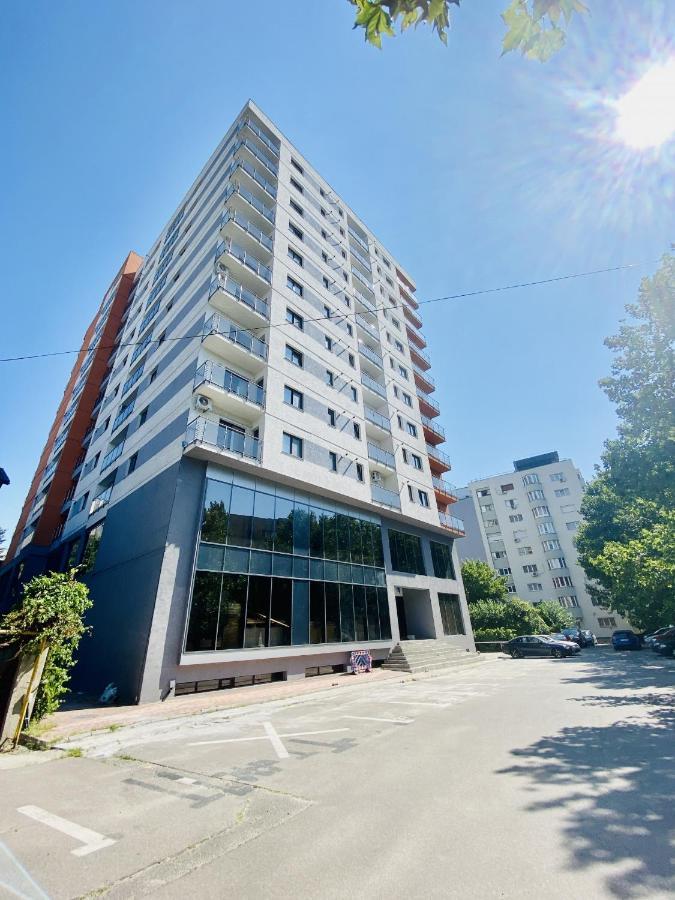 New City Studios With Balcony Boekarest Buitenkant foto